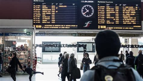 Sciopero treni 5 maggio